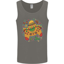 Mexican Joypad Gaming Video Games Joystick Mens Vest Tank Top Charcoal