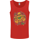 Mexican Joypad Gaming Video Games Joystick Mens Vest Tank Top Red