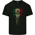 Mexico Skull Gym Training Bodybuilding Kids T-Shirt Childrens Black