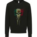 Mexico Skull Gym Training Bodybuilding Mens Sweatshirt Jumper Black
