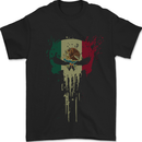 Mexico Skull Gym Training Bodybuilding Mens T-Shirt 100% Cotton Black