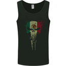 Mexico Skull Gym Training Bodybuilding Mens Vest Tank Top Black