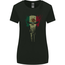 Mexico Skull Gym Training Bodybuilding Womens Wider Cut T-Shirt Black