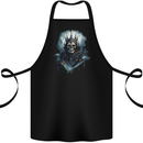 Minister of Evil Skull Cotton Apron 100% Organic Black