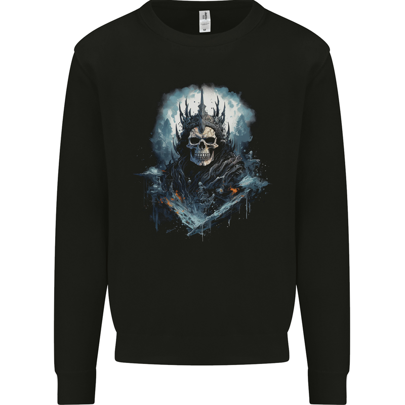Minister of Evil Skull Mens Sweatshirt Jumper Black