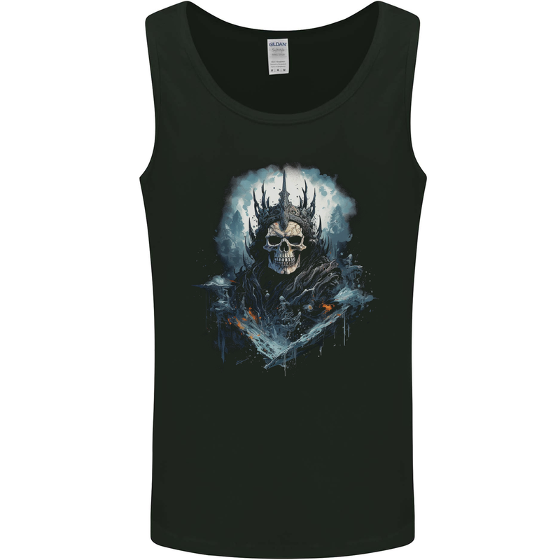 Minister of Evil Skull Mens Vest Tank Top Black