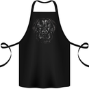 Monchrome Labrador Dog Cotton Apron 100% Organic Black