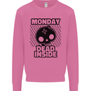 Monday Dead Inside Skull Work Mens Sweatshirt Jumper Azalea
