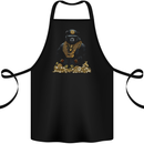 Money Bear Cash Hustle Cotton Apron 100% Organic Black