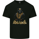 Money Bear Cash Hustle Kids T-Shirt Childrens Black