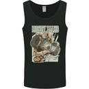Money Talks Skeleton Hand Cash Hustle Mens Vest Tank Top Black