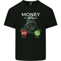 Money is Calling Hustle Kids T-Shirt Childrens Black