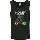Money is Calling Hustle Mens Vest Tank Top Black