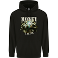 Money is My Jam Cash Hustle Childrens Kids Hoodie Black