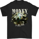 Money is My Jam Cash Hustle Mens T-Shirt 100% Cotton Black