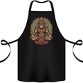 Monkey Guardian Religion Meditaition Yoga Cotton Apron 100% Organic Black