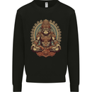 Monkey Guardian Religion Meditaition Yoga Kids Sweatshirt Jumper Black