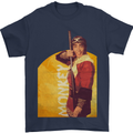 Monkey Magic Martial Arts Fantasy TV Retro Mens T-Shirt 100% Cotton Navy Blue