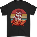 Monkey Magic Mens T-Shirt 100% Cotton Black
