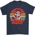 Monkey Magic Mens T-Shirt 100% Cotton Navy Blue