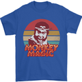 Monkey Magic Mens T-Shirt 100% Cotton Royal Blue