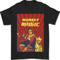 Monkey Magic Poster Mens T-Shirt 100% Cotton Black