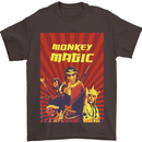 Monkey Magic Poster Mens T-Shirt 100% Cotton Dark Chocolate