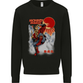 Monkey Magic Retro 70s Martial Arts TV Kids Sweatshirt Jumper Black