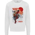 Monkey Magic Retro 70s Martial Arts TV Kids Sweatshirt Jumper White