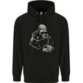 Monochrome Scuba Diving Working Diver Childrens Kids Hoodie Black