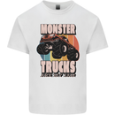 Monster Trucks are My Jam Funny Mens Cotton T-Shirt Tee Top White