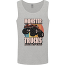 Monster Trucks are My Jam Funny Mens Vest Tank Top Sports Grey