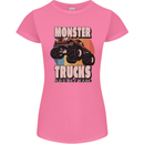 Monster Trucks are My Jam Funny Womens Petite Cut T-Shirt Azalea