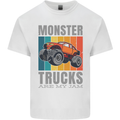Monster Trucks are My Jam Kids T-Shirt Childrens White