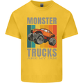 Monster Trucks are My Jam Kids T-Shirt Childrens Yellow