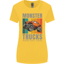 Monster Trucks are My Jam Womens Wider Cut T-Shirt Yellow