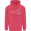 Months to Christmas Funny Xmas Childrens Kids Hoodie Heliconia
