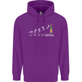 Months to Christmas Funny Xmas Childrens Kids Hoodie Purple