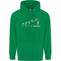 Months to Christmas Funny Xmas Mens 80% Cotton Hoodie Irish Green