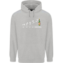 Months to Christmas Funny Xmas Mens 80% Cotton Hoodie Sports Grey