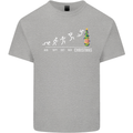 Months to Christmas Funny Xmas Mens Cotton T-Shirt Tee Top Sports Grey