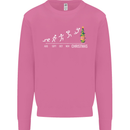 Months to Christmas Funny Xmas Mens Sweatshirt Jumper Azalea