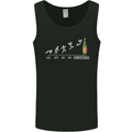 Months to Christmas Funny Xmas Mens Vest Tank Top Black