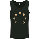 Moon Phases Eclipse Full Moon Supermoon Mens Vest Tank Top Black