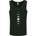 Moon Phases Supermoon Eclipse Full Moon Mens Vest Tank Top Black