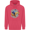 More Horse Riding Less Worrying Equestrian Childrens Kids Hoodie Heliconia