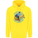 More Horse Riding Less Worrying Equestrian Childrens Kids Hoodie Yellow