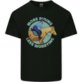 More Horse Riding Less Worrying Equestrian Kids T-Shirt Childrens Black