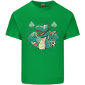 Motherhood Funny Dinosaur Mothers Day Mens Cotton T-Shirt Tee Top Irish Green