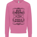 Mothers Day Best Mom in the World Mens Sweatshirt Jumper Azalea